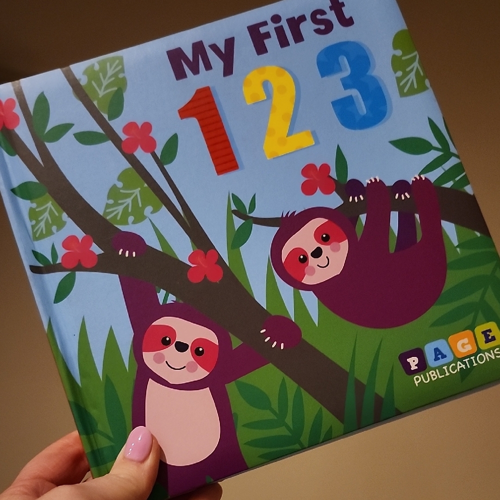 Colorful My First 123 Book - Picture 1 of 3